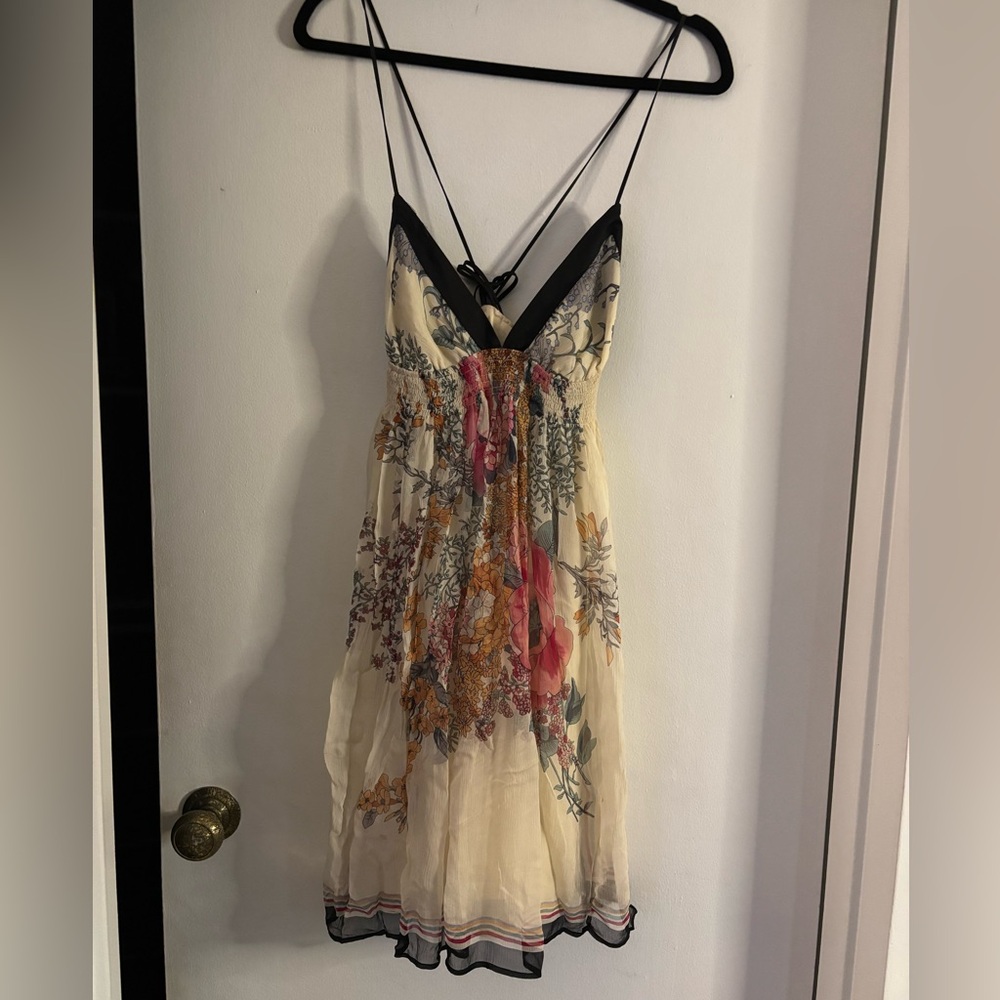 Floral Spaghetti Strap Dress